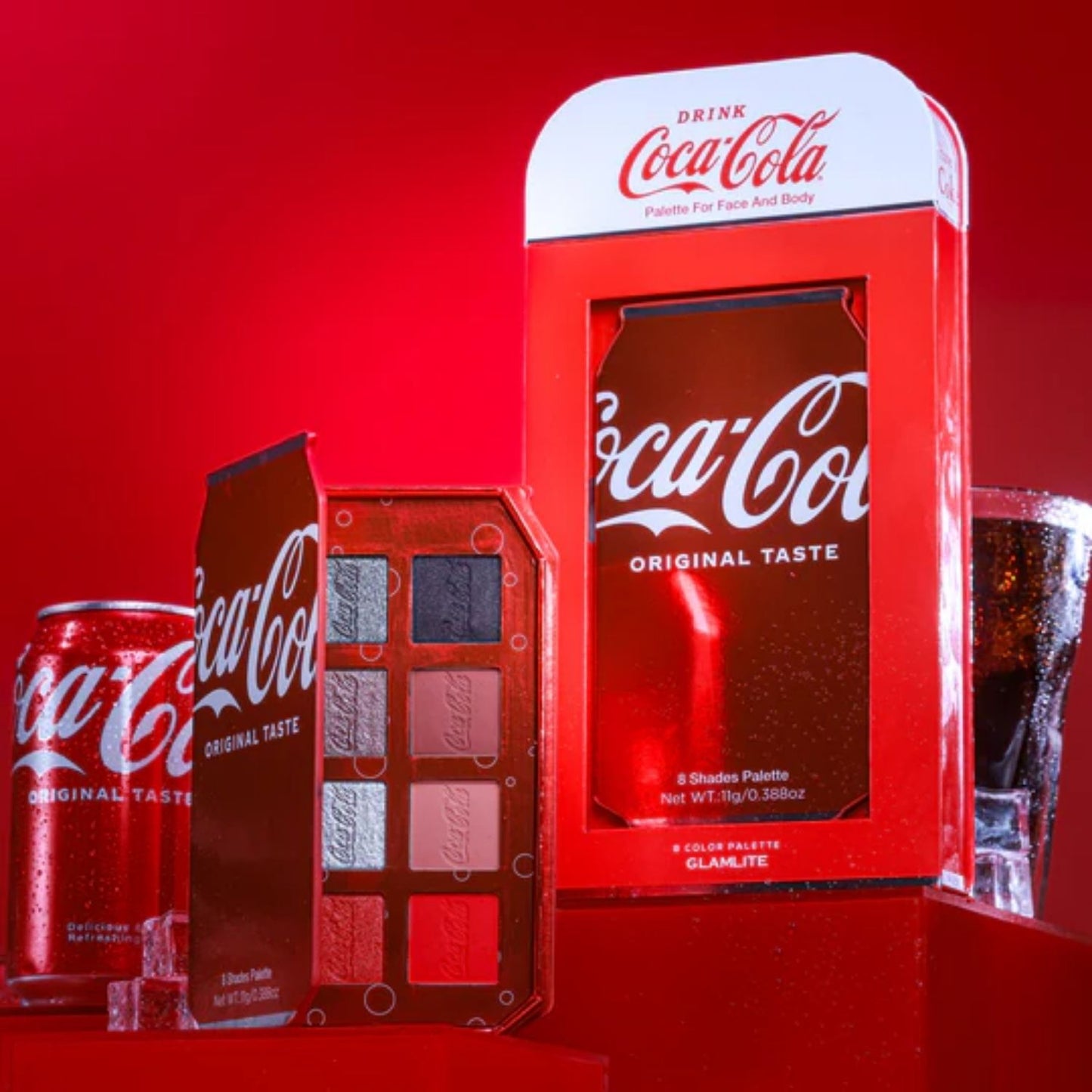 Paleta de Sombras Glamlite x Coca-Cola Original Palette