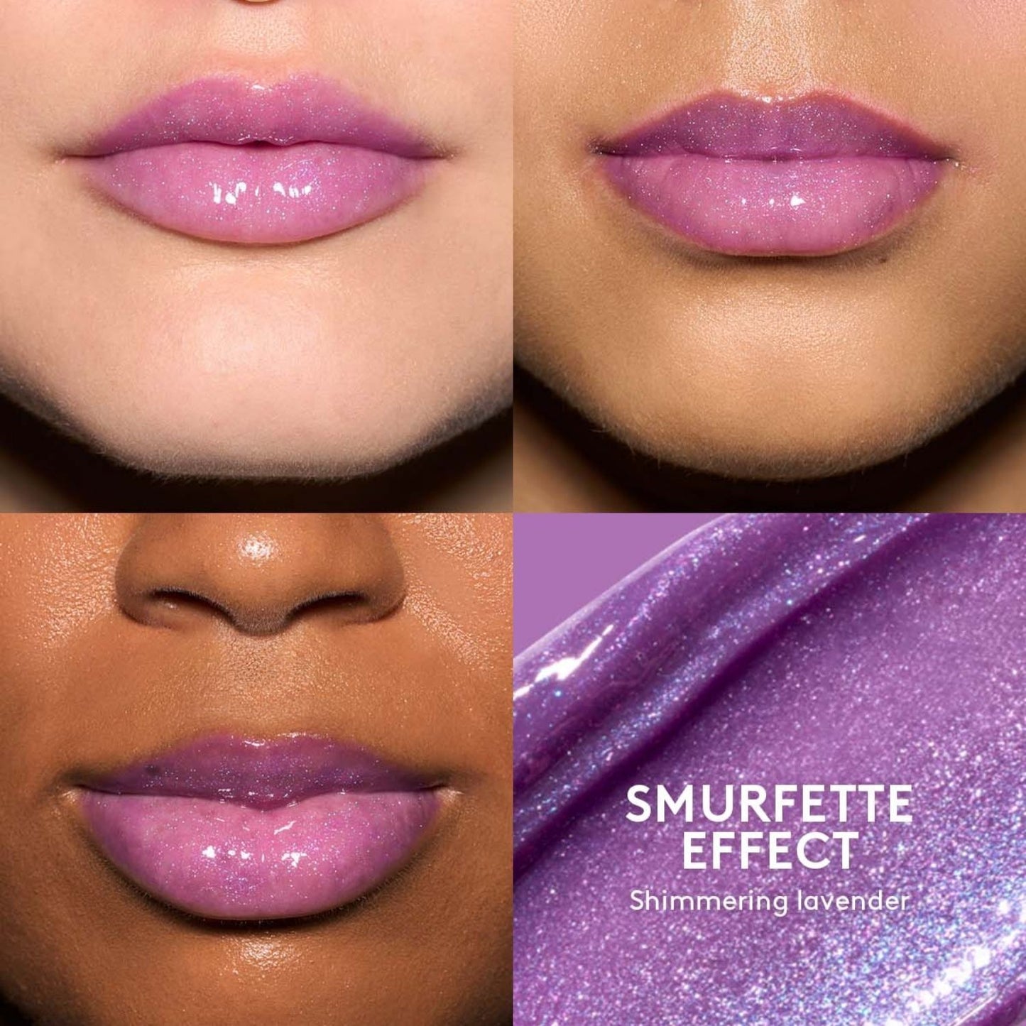 Gloss Labial Fenty Beauty x Smurfs Smurfette Effect Gloss Bomb + Keychain EDIÇÃO LIMITADA - Space MDM