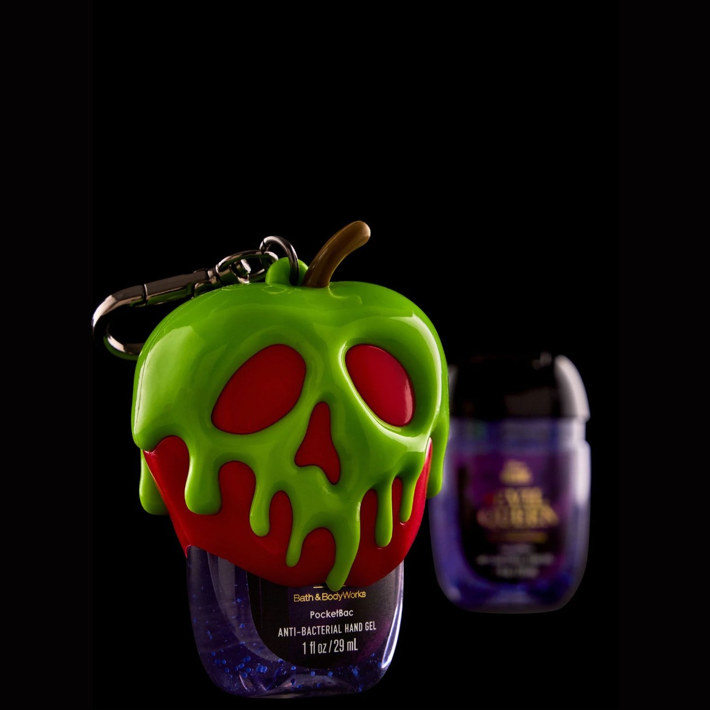 Capa para Higienizador Bath And Body Works PocketBac Holder | Evil Queen Poison Apple Glow-in-the-Dark