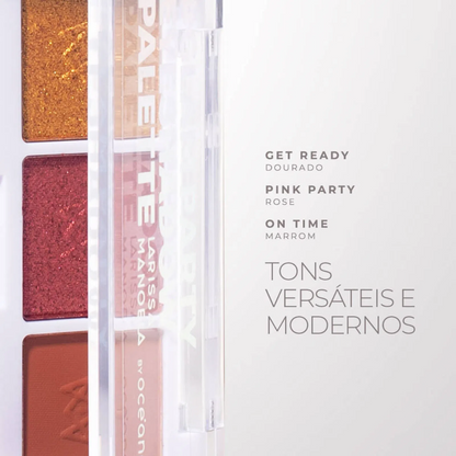 Paleta de Sombras Larissa Manoela By Océane Glam Party Eyeshadow Palette