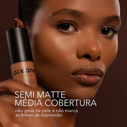 Base Líquida Semi-Matte Oceane Skin Foundation Océane Edition | 420T