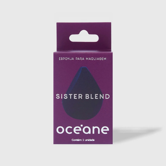 Esponja de Maquiagem Océane Purple Sister Blend | Azul