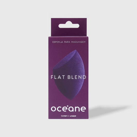 Esponja de Maquiagem Océane Purple Flat Blend - Roxa