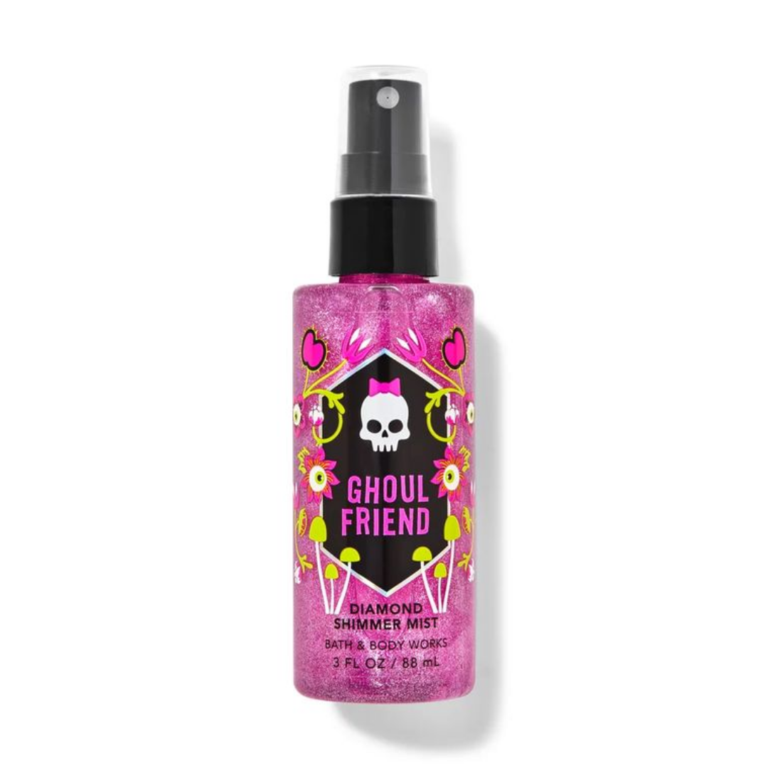 Spray Iluminador Bath and Body Works Ghoul Friend Travel Size Diamond Shimmer Mist