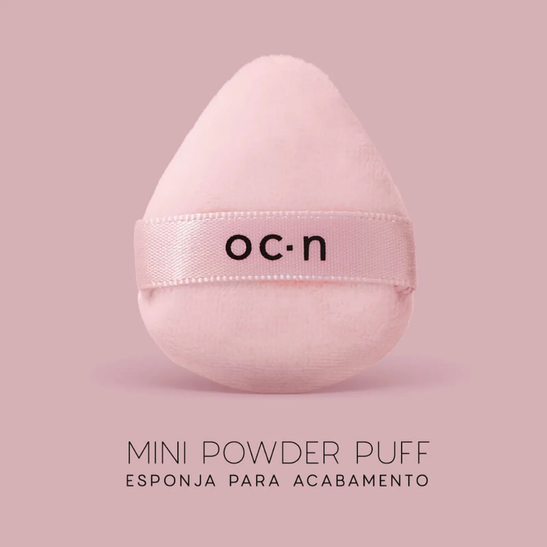 Mini Esponja para Acabamento Océane Edition Mini Powder Puff | Rosa