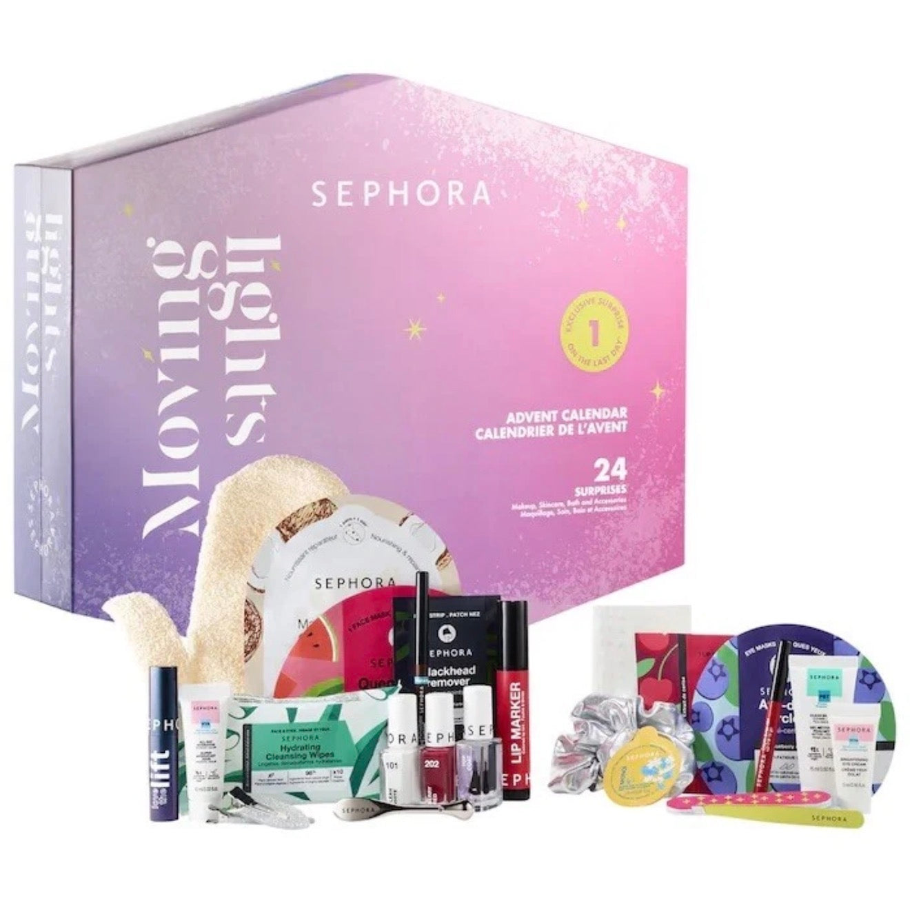 NEW❤SEPHORA COLLECTION 2024 Moving Lights Advent Calendar NEW 24 Days