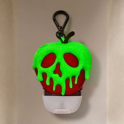 Capa para Higienizador Bath And Body Works PocketBac Holder | Evil Queen Poison Apple Glow-in-the-Dark