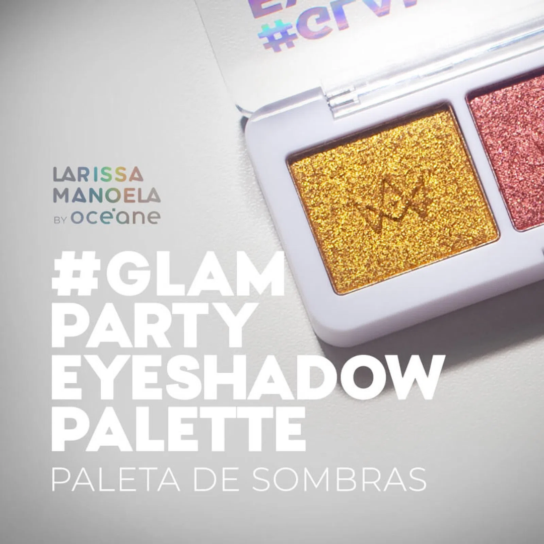 Paleta de Sombras Larissa Manoela By Océane Glam Party Eyeshadow Palette