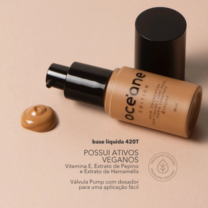 Base Líquida Semi-Matte Oceane Skin Foundation Océane Edition | 420T
